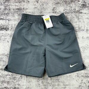 NWT‎ Nike Swim Volley Shorts - 7" Inseam - Grey - Men's Small - NESSE451-051